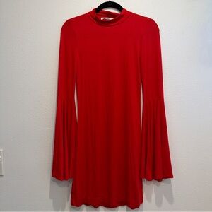 FREE PEOPLE BEACH Dare to Dance Mini Flare Sleeves Dress XS